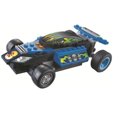 Imagem de Blocos De Encaixe - Corrida Maluca 60 Peças - Xalingo