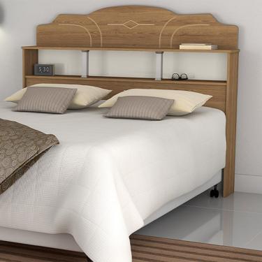 Imagem de Cabeceira Queen Estrela Freijó/off White - Vitamov