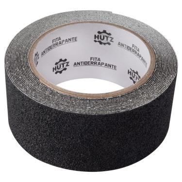 Imagem de Fita Antiderrapante 50 Mm X 5 Metros (preta) - Hutz