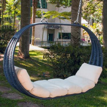 Imagem de Big Balanço Tailândia Em Alumínio Almofadas Trama Original Pedra Ferro