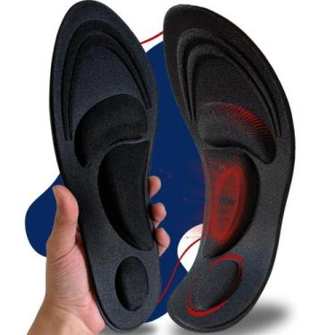 Imagem de Palmilha Anatômica Anti Dor Calos e Bolhas Para Fascite Plantar Esporã