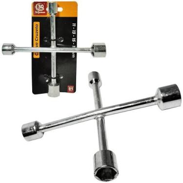 Imagem de Mini Chave De Roda Cruz ( Cruzeta ) 11/13/15/17Mm - Sq Comércio