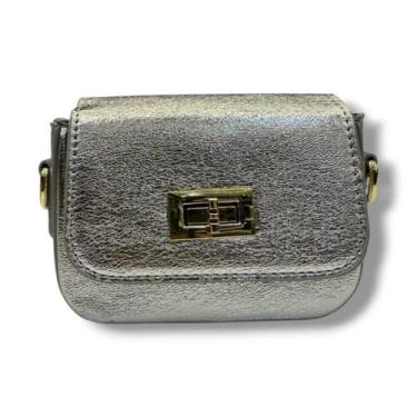 Imagem de Bolsa MiniBag em material sintético Moda Balada Festa CasualChic - Sem