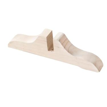 Imagem de DimyFew Suporte para divisória de ambiente, suporte para tela de privacidade, pés fáceis de instalar, pés para painel de tela para sala de chá, casa, Madeira Sem Pintura