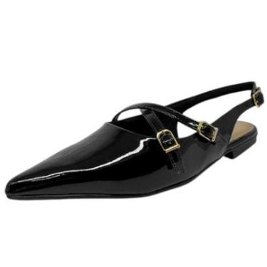 Imagem de Sapatilha Feminina Conforto Slingback Elegante Sua Cia-Feminino