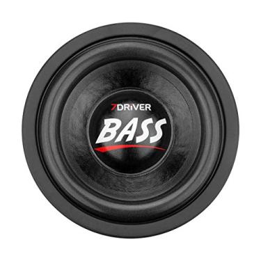 Imagem de Alto Falante TARAMPS 8 BASS 1K2 4+4 Ohms Bobina Dupla Subwoofer 600 W RMS Taramps Som Automotivo, preto, Pequeno, 900972