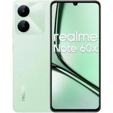 Imagem de Smartphone Realme Note 60x 4GB de RAM 128gb Dual SIM Tela 6.74 Verde