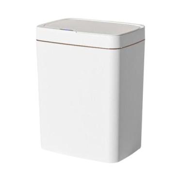 Imagem de Lixeira Grande Com Sensor Inteligente À Prova D'água, 15/18l, Recarreg