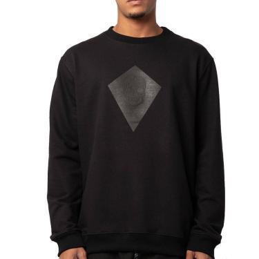 Imagem de Moletom MCD Careca Leve Skull WT25 Masculino Preto