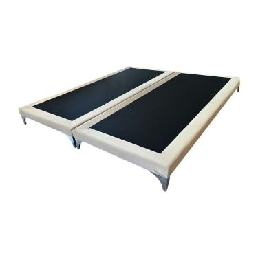 Imagem de Cama Oriental Premium King Veludo Bege