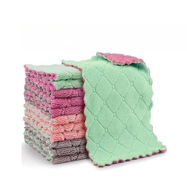 Imagem de Pano De Prato De Microfibra Super Absorvente/Toalha De Limpeza Doméstica(20)