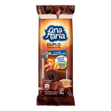 Imagem de Bolinho Ana Maria Duplo QD+ Chocolate 35g