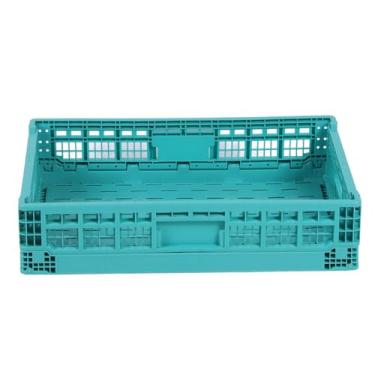 Imagem de Generic Cesta de Armazenamento Dobrável, Recipiente Empilhável de Grande Capacidade e Manga Prática para Armazenar Brinquedos de Frutas e Vegetais (S)