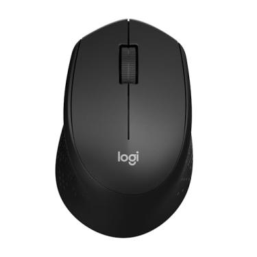 Imagem de Mouse Sem Fio Logitech M330 SILENT com Clique Silencioso, Design Destro, Bateria de 18 Meses, Receptor USB, Compatível com Windows, macOS, ChromeOS e Pilha Inclusa - Preto
