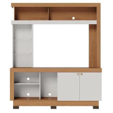 Imagem de Estante Home Theater Valença Freijó Off White  Colibri - COLIBRI MÓVEI