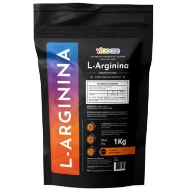 Imagem de L-Arginina 1kg  100% Importada  vitaease, Sem Sabor