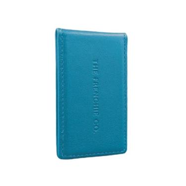 Imagem de The Frenchie Co. Clipe para dinheiro AirTag 2 em 1, Turquesa, Slim, Clipe para dinheiro AirTag