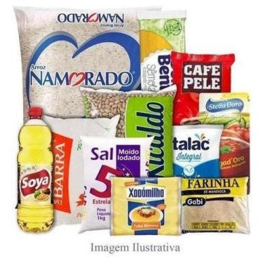 Imagem de Cesta Básica De Alimentos - 11 Itens Essenciais Qualidade - Higipack