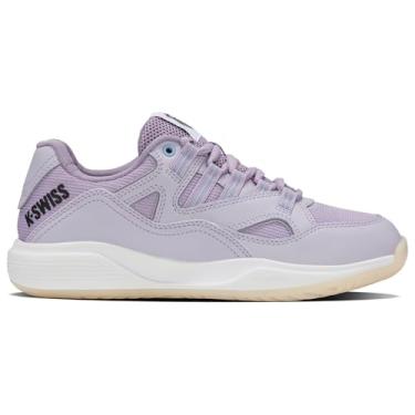 Imagem de K-Swiss Tênis feminino Tura Team Pickleball, Cardo, lavanda aura/branco, 38