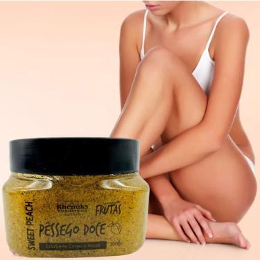 Imagem de Rhenuks Pêssego Doce Esfoliante 300g Para Todos os Tipos de Pele