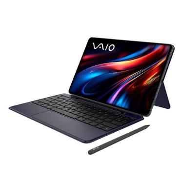 Imagem de Tablet VAIO TL12 256GB 8GB RAM - 5G - Teclado Magnético e Caneta - Tela AMOLED 12.6” 2.5K - Preto