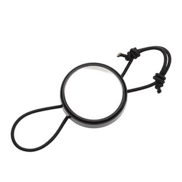 Imagem de Zxpjkyu Espelho Retrovisor Leve para Mergulho, Equipamento Profissional de Mergulho para Cavernas Subaquáticas em Espaços Pequenos, Preto