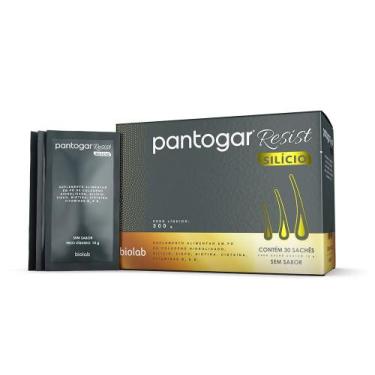 Imagem de Suplemento Alimentar Pantogar Resist em Pó Silicio Sem Sabor 10g 30 Sa