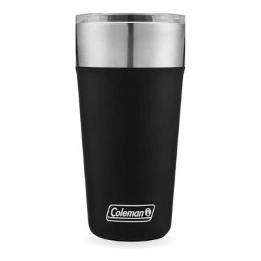 Imagem de Copo Térmico Inox COLEMAN C/tampa 600ML Preto