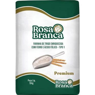 Imagem de Farinha De Trigo Tipo 1 Rosa Branca 5kg