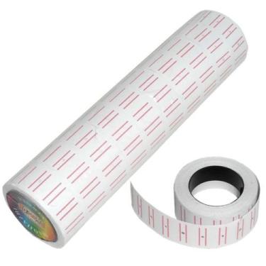 Imagem de 10 Rolinhos/ 10.000 Etiquetas Para Etiquetadora De Preço Mx5500 E M-14