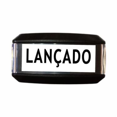 Imagem de Carimbo Automatico Autoentintado LANÇADO Nykon 302 (14x38mm)