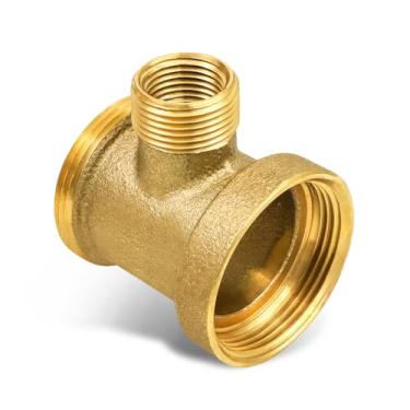 Imagem de Supply Giant XNU112N Supplies WMT112M camiseta de máquina de lavar em latão com conexões FIP para MIP, 1-1/2