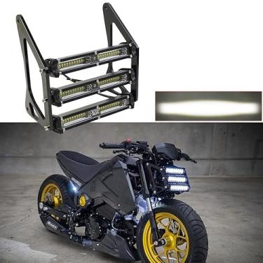 Imagem de Farol de LED 60W na garfo dianteiro para Grom 125 MSX125 2013 - 2016 Ducati Venom X12RS 125 (Spot 60W)