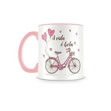 Imagem de Caneca a Vida é Bela Bike Bicicleta