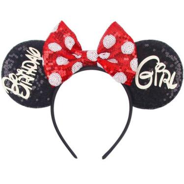 Imagem de Bandana MADO Birthday Mouse Ears para mulheres, crianças e adultos