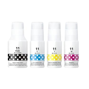Imagem de Kit Refil de Tinta Para Canon G3160 GL-11 GL11 compatível
