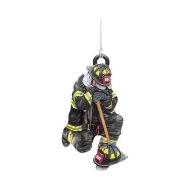 Imagem de Pingente Decorativo De Caminhão De Bombeiros, Modelo De Combate a Incê