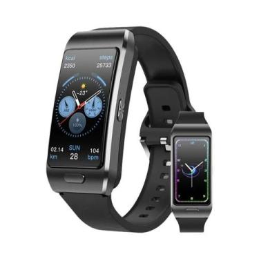 Imagem de Relógio Inteligente Bluetooth 2 Em 1 Masculino LIGE Moda Sem Fio Músic