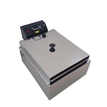 Imagem de Fritadeira elétrica 6 litros profissional inox Com Tampa - Magfryer In