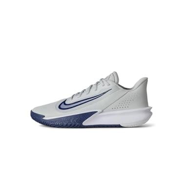 Imagem de Nike Tênis de basquete unissex adulto Precision 7, Photon Dust/Midnight Navy/Branco, 12.5 Women/11 Men