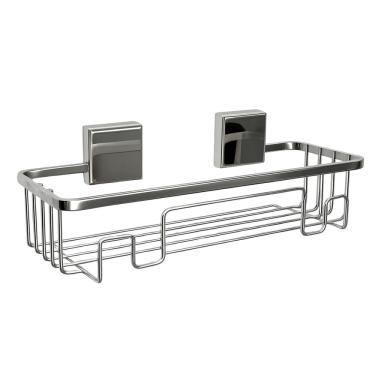 Imagem de Suporte Organizador Para Shampoo Adesivo Fixare Cromado 2576