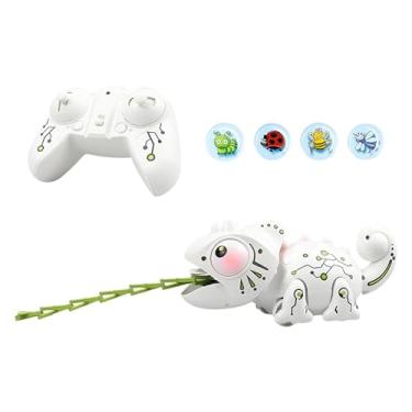 Imagem de Kokiya Brinquedo de Chameleon de Controle Remoto, Brinquedo Eletrônico, Robô Realista RC Chameleon Gift para Crianças de 6 a 10 Anos Crianças Meninos E Menin