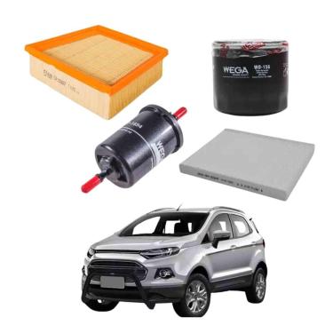 Imagem de Kit Filtro Troca Óleo Ecosport 2015 A 2018 WKL160 Wega