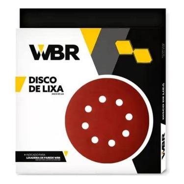 Imagem de 10 Disco Lixa Lixadeira Parede 225Mm Nº240 Wbr Wagner Vonder