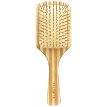 Imagem de Escova de cabelo SUPERWASH PLUS com pá de madeira de bambu para mulher