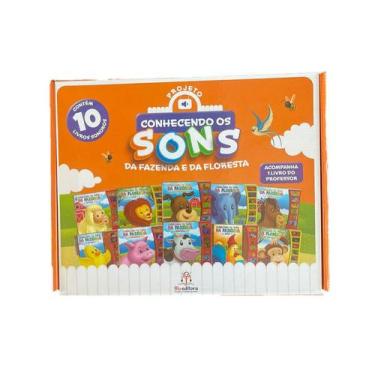 Imagem de Projeto Educacional Conhecendo os sons da Fazenda e Floresta - Box com