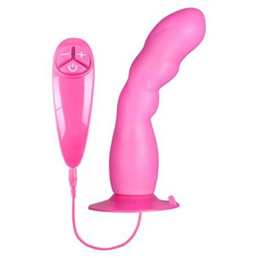 Imagem de Vibrador Silicone 10 Velocidade com Ventosa e Controle, Nanma, Rosa
