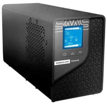 Imagem de Nobreak SMS Premium 700VA BI 6 Tomadas com Wi-Fi 0029500, Preto, Bvolt
