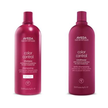 Imagem de Shampoo e condicionador Duo Aveda Color Control 2L sem silicone