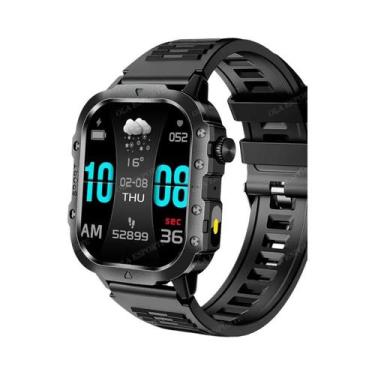 Imagem de Relógio Inteligente Militar Unissex 201 Tela AMOLED Chamada Bluetooth 